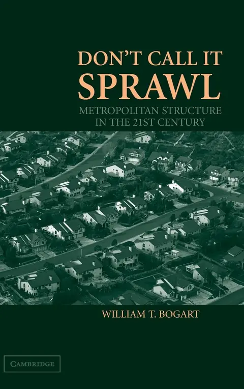Cover of Don't Call It Sprawl