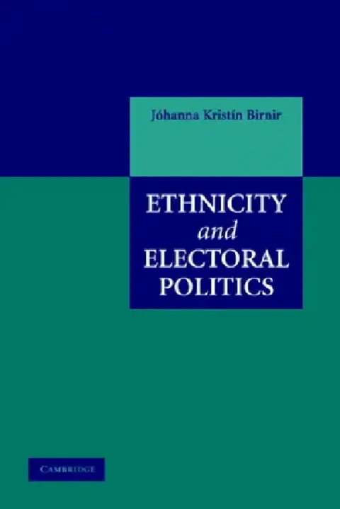 Cover of Ethnicity and Electoral Politics