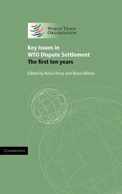 Cover of Key Issues in WTO Dispute Settlement