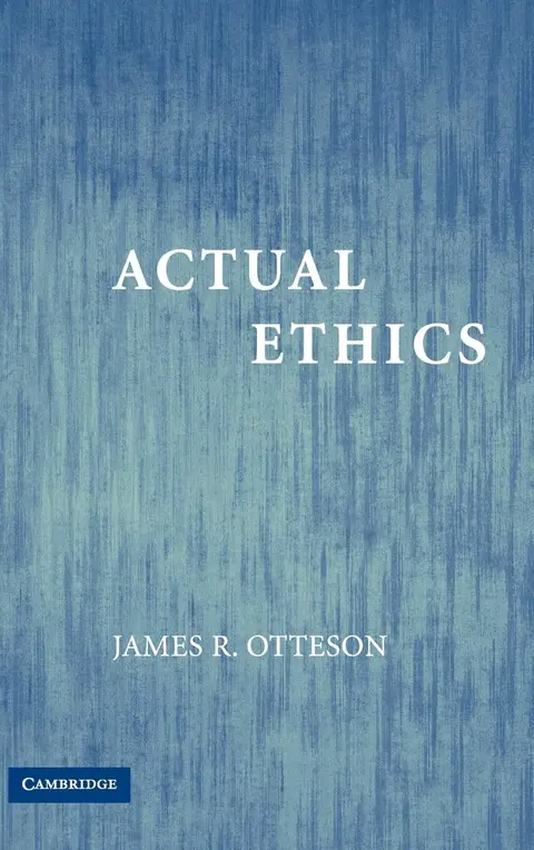Cover of Actual Ethics