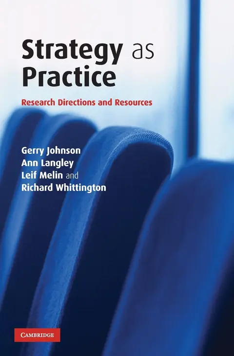 Cover of Strategy as Practice