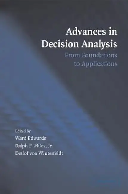 Cover of Advances in Decision Analysis