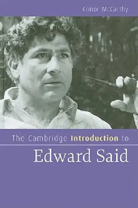 Cover of The Cambridge Introduction to Edward Said
