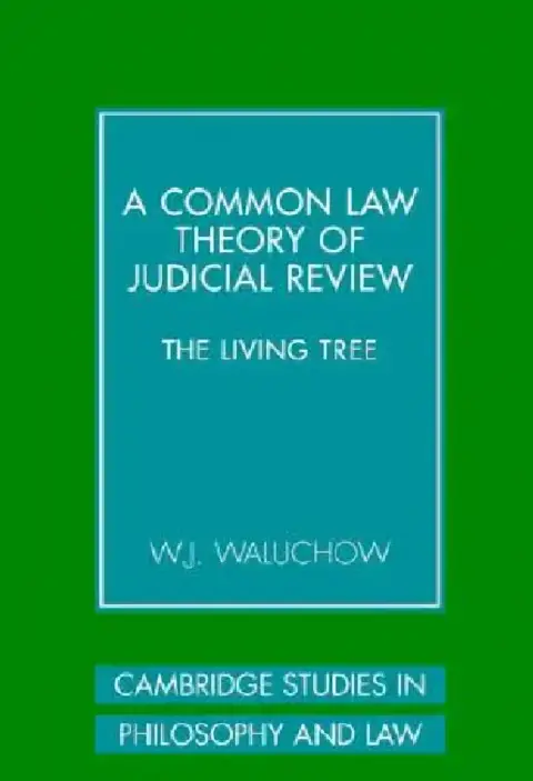 Cover of A Common Law Theory of Judicial Review