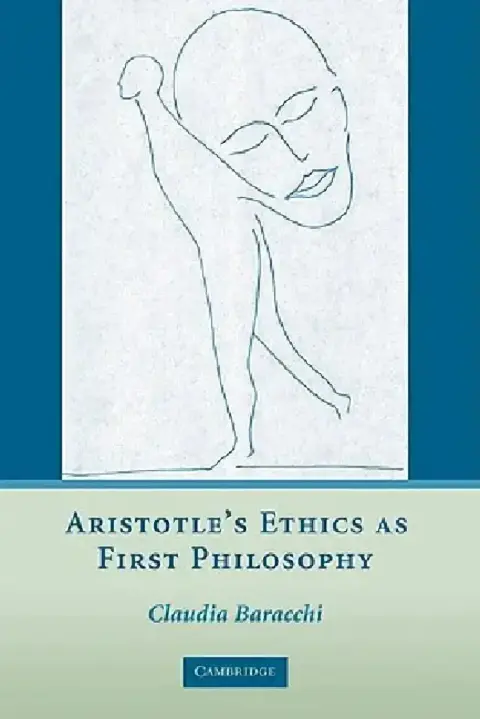 Cover of Aristotle's Ethics as First Philosophy