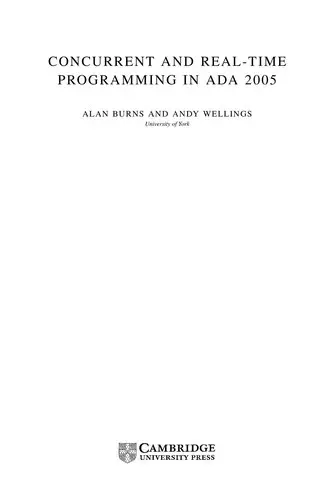 Cover of Concurrent and Real-Time Programming in Ada