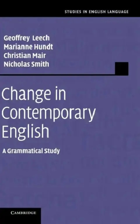 Cover of Change in Contemporary English