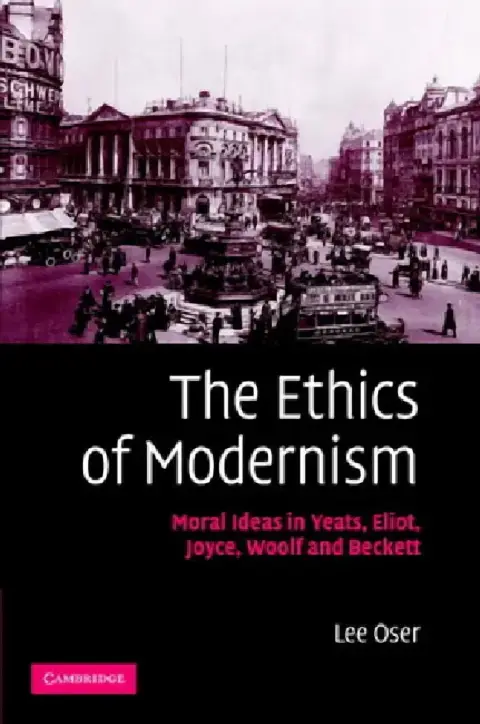 Cover of The Ethics of Modernism