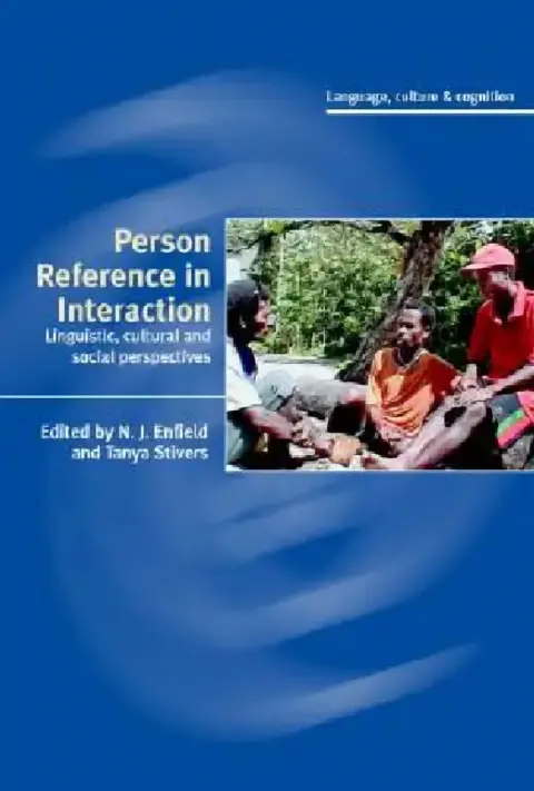 Cover of Person Reference in Interaction