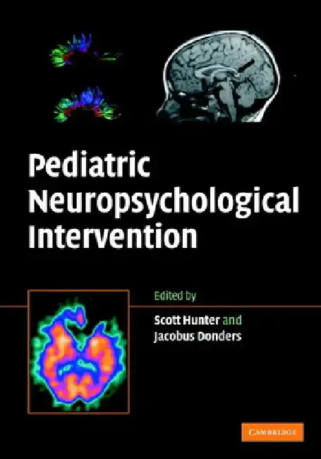Cover of Pediatric Neuropsychological Intervention