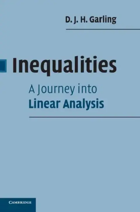 Cover of Inequalities