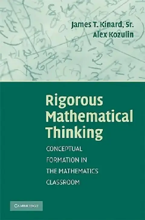 Cover of Rigorous Mathematical Thinking