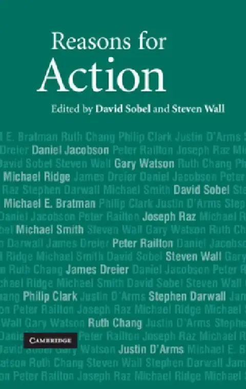 Cover of Reasons for Action