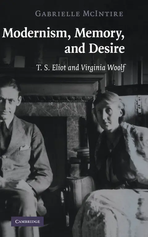Cover of Modernism, Memory, and Desire