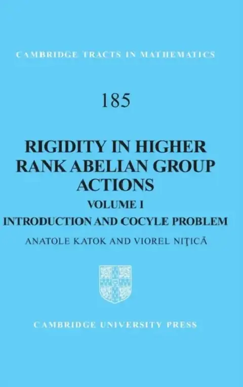 Cover of Rigidity in Higher Rank Abelian Group Actions