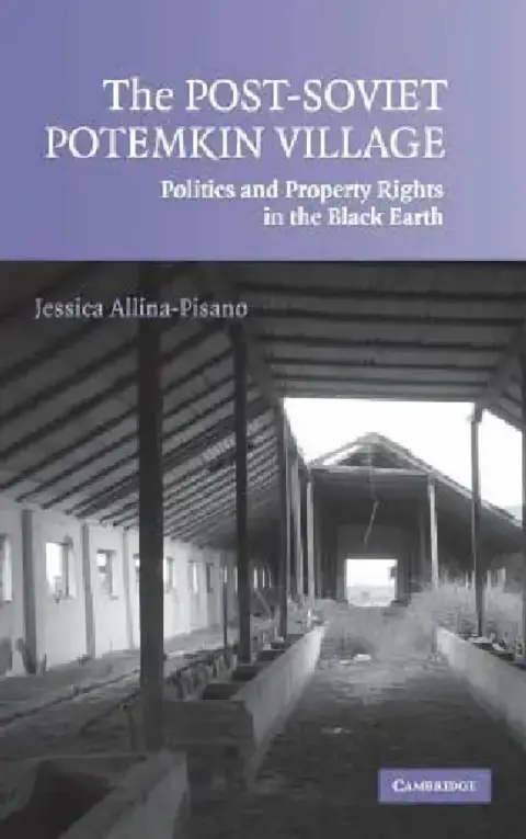 Cover of The Post-Soviet Potemkin Village