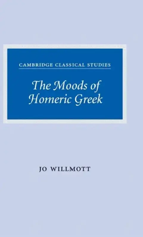 Cover of The Moods of Homeric Greek