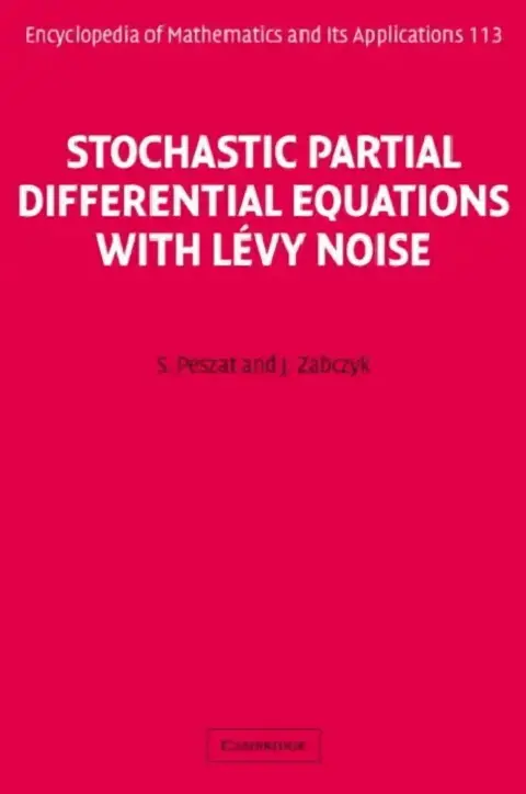 Cover of Stochastic Partial Differential Equations with Lévy Noise