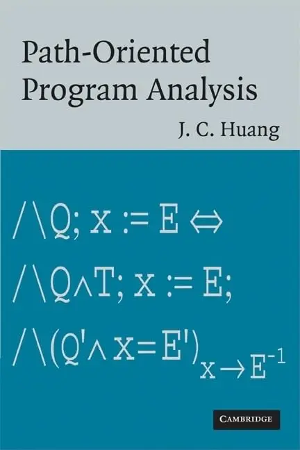 Cover of Path - Oriented Program Analysis