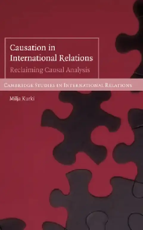 Cover of Causation in International Relations