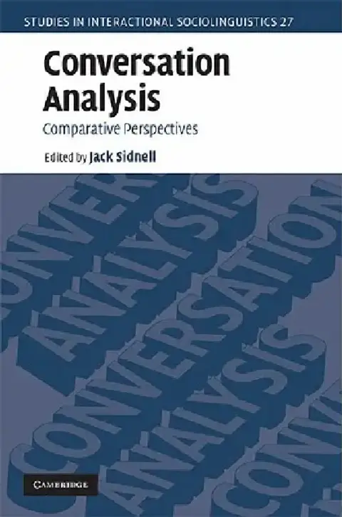 Cover of Conversation Analysis