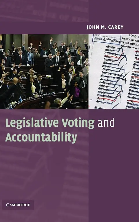 Cover of Legislative Voting and Accountability
