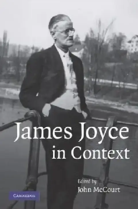 Cover of James Joyce in Context