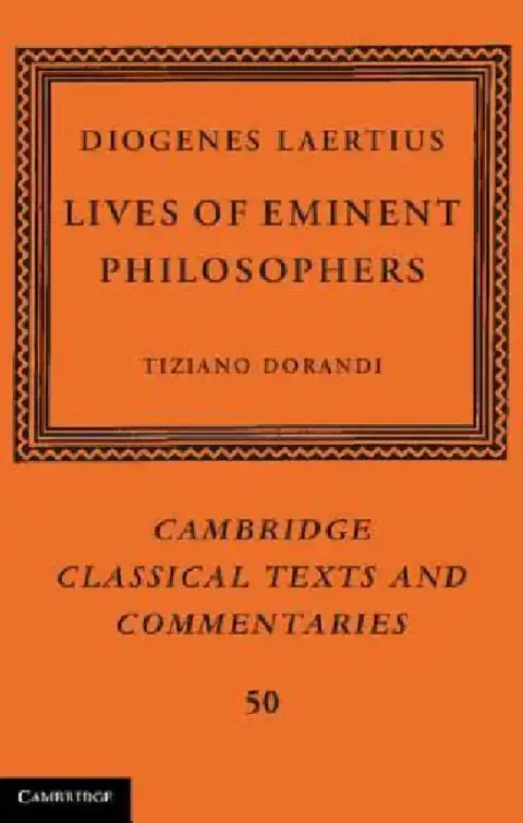 Cover of Diogenes Laertius
