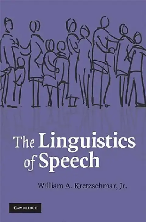 Cover of The Linguistics of Speech