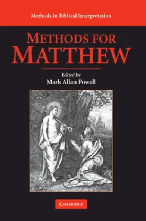 Cover of Methods for Matthew