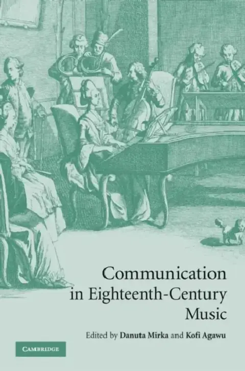 Cover of Communication in Eighteenth-Century Music