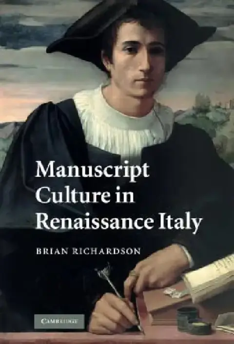 Cover of Manuscript Culture in Renaissance Italy