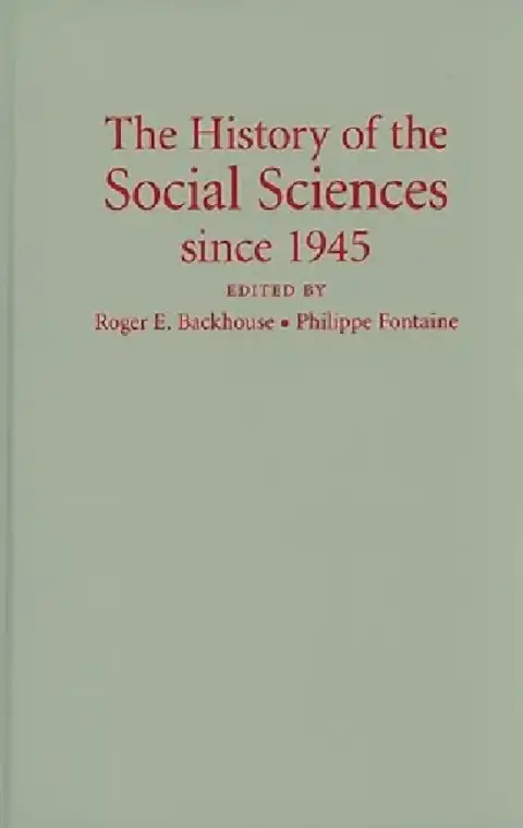 Cover of The History of the Social Sciences since 1945