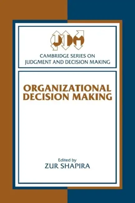 Cover of Organizational Decision Making