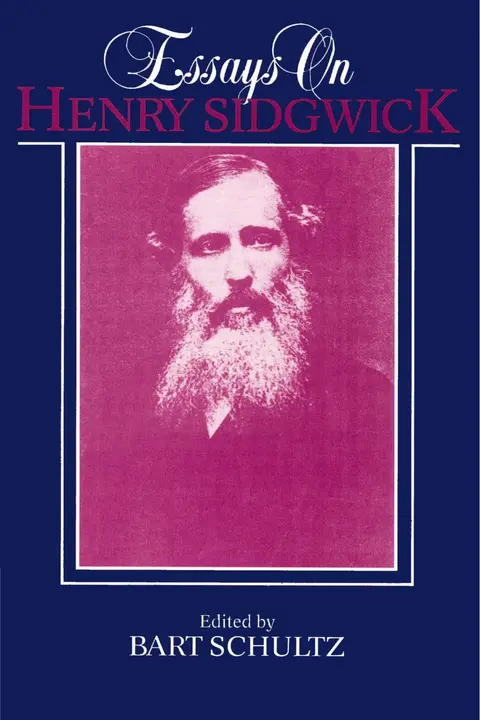 Cover of Essays on Henry Sidgwick
