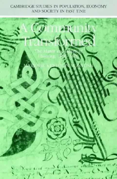Cover of A Community Transformed