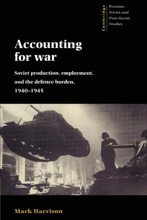 Cover of Accounting for War