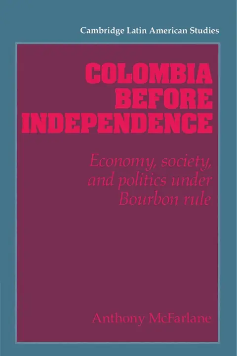 Cover of Colombia before Independence