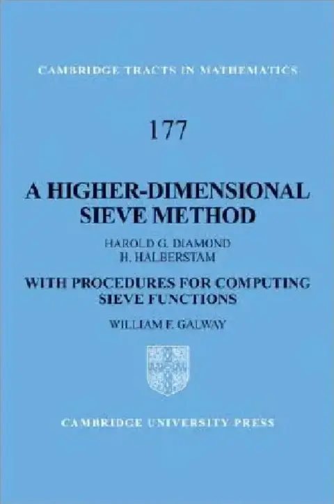 Cover of A Higher-Dimensional Sieve Method