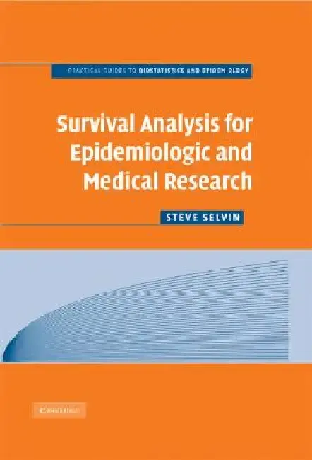 Cover of Survival Analysis for Epidemiologic and Medical Research