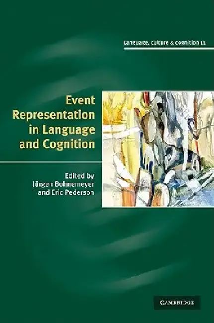Cover of Event Representation in Language and Cognition