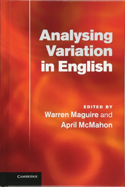 Cover of Analysing Variation in English