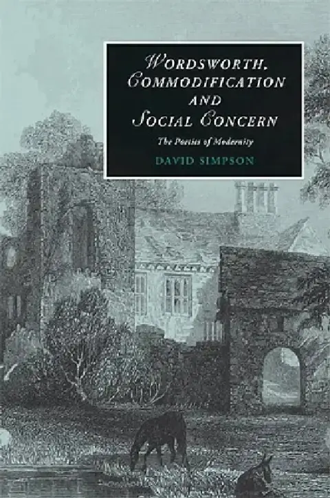 Cover of Wordsworth, Commodification, and Social Concern