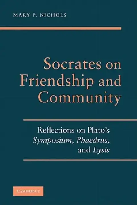 Cover of Socrates on Friendship and Community