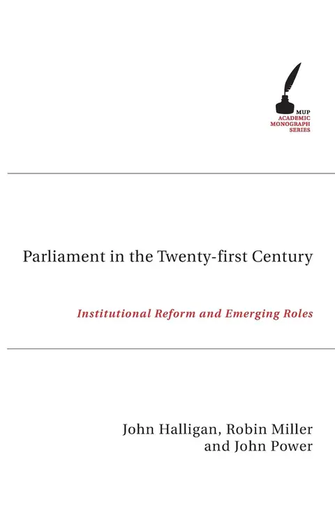 Cover of Parliament in the Twenty-first Century