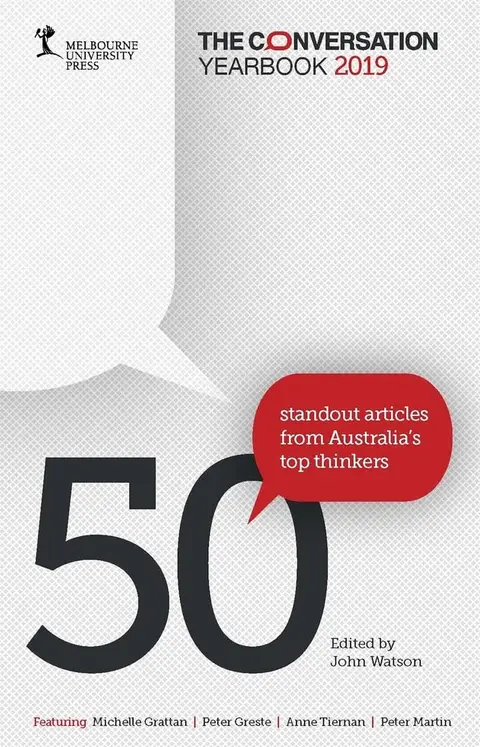 Cover of The Conversation Yearbook 2019