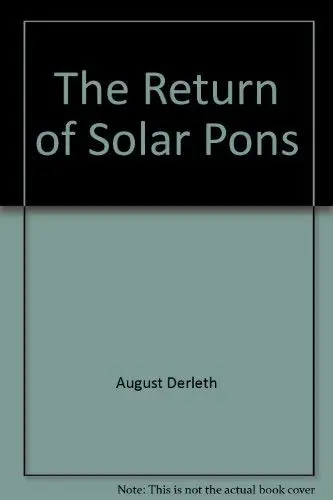 Cover of #6 the Return of Solar Pons