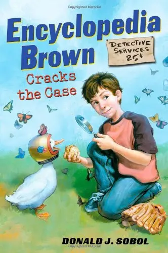 Cover of Encyclopedia Brown Cracks the Case