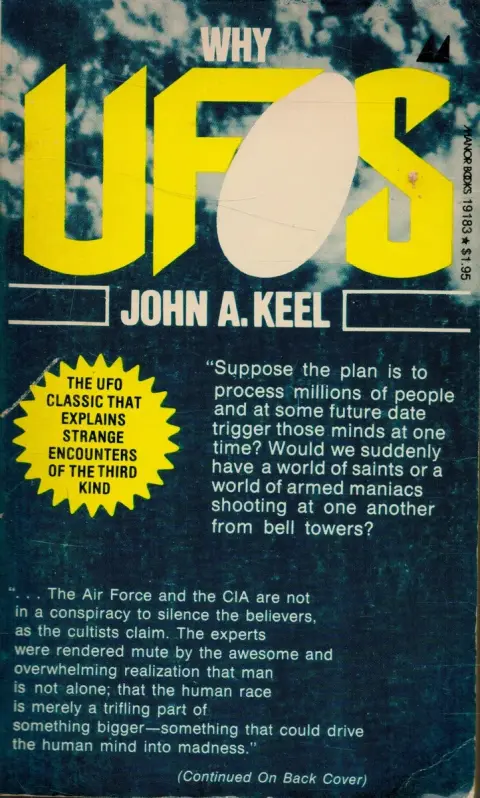 Cover of Why Ufos