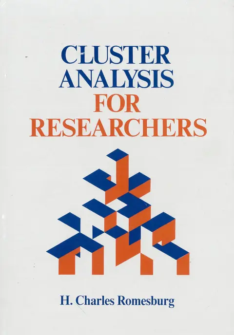 Cover of Cluster Analysis for Researchers